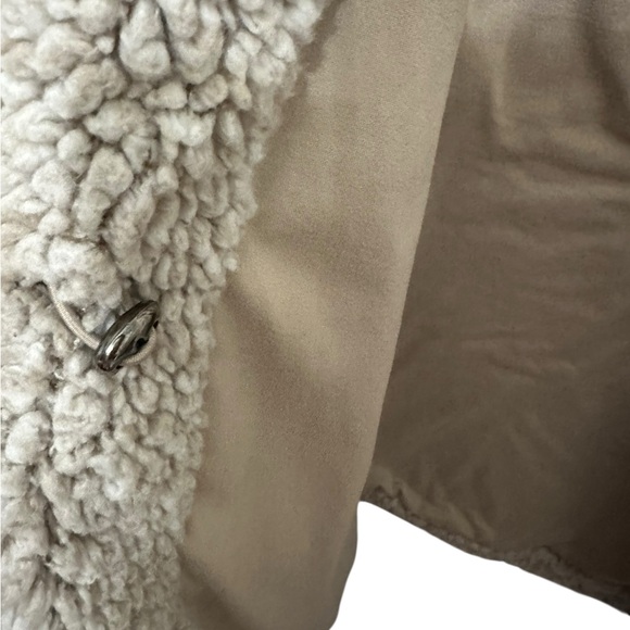 Mo-Ka Santa Fe Apparel Sherpa Fleece Hooded Jacket Size L - Picture 7 of 12